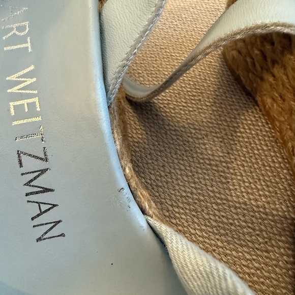 Stuart Weitzman Playa Espradille Knot Wednesday Sandals in Light Blue - Picture 2 of 6